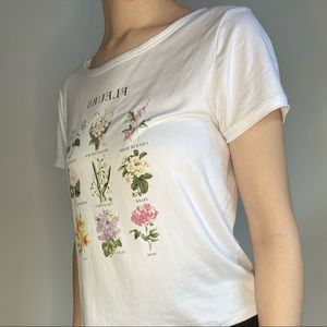 "fleurs" T-shirt